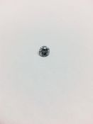 1.05ct round brilliant cut diamond,J colour,I3 clarity,clarity enhanced