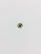 1.07ct Brilliant cut Natural diamond,J colour I1 clarity ,Clarity enhanced ,