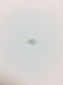 1.02ct Marquis cut diamond,g colour,i2 clarity,natural untreated