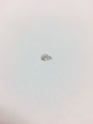 0.42ct fancy pink colour diamond(slight),i2 clarity ,natural untreated