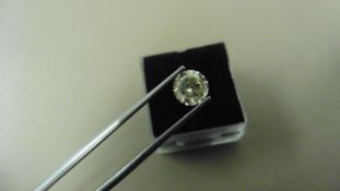 1.12ct Brilliant Cut Diamond, Enhanced stone. K colour, I1 clarity.