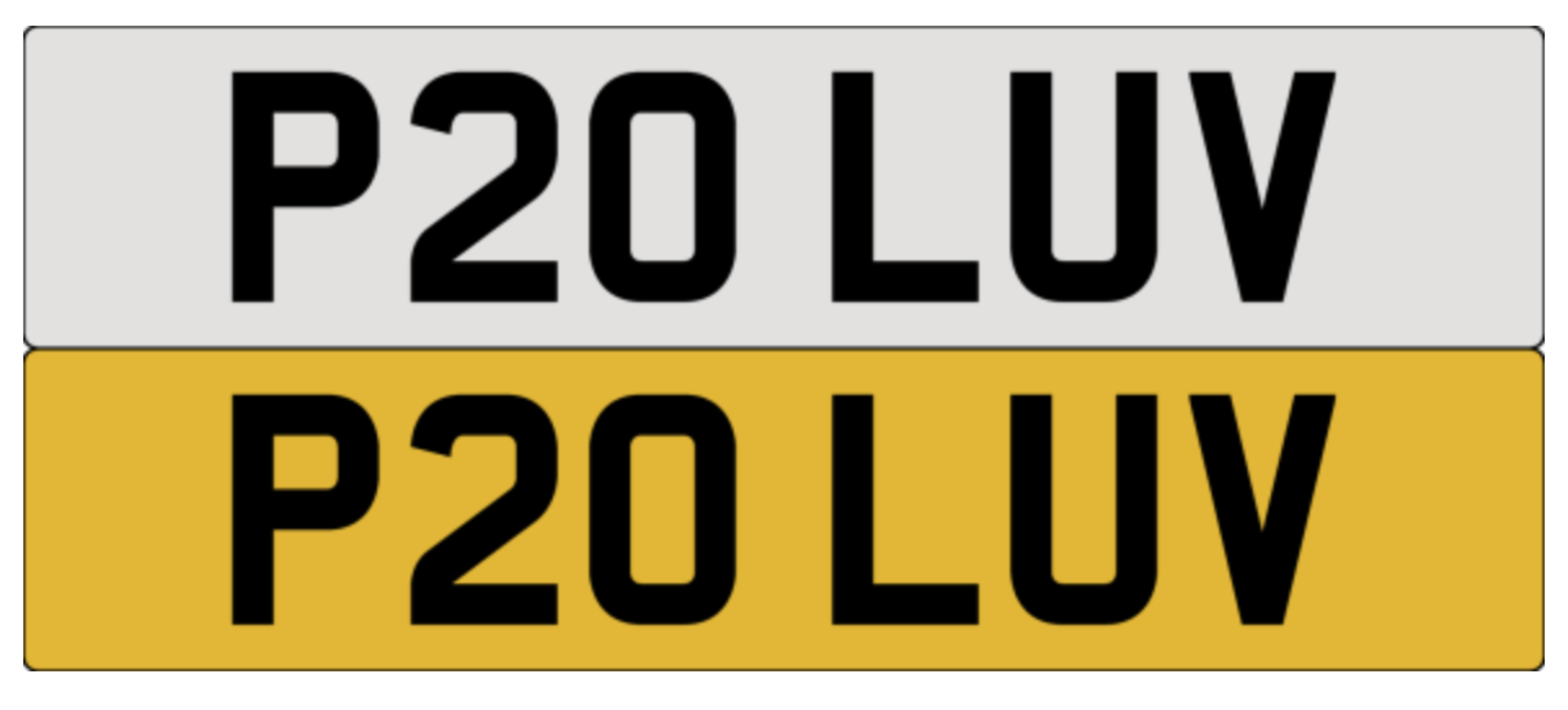 P20 LUV on DVLA retention, ready to transfer