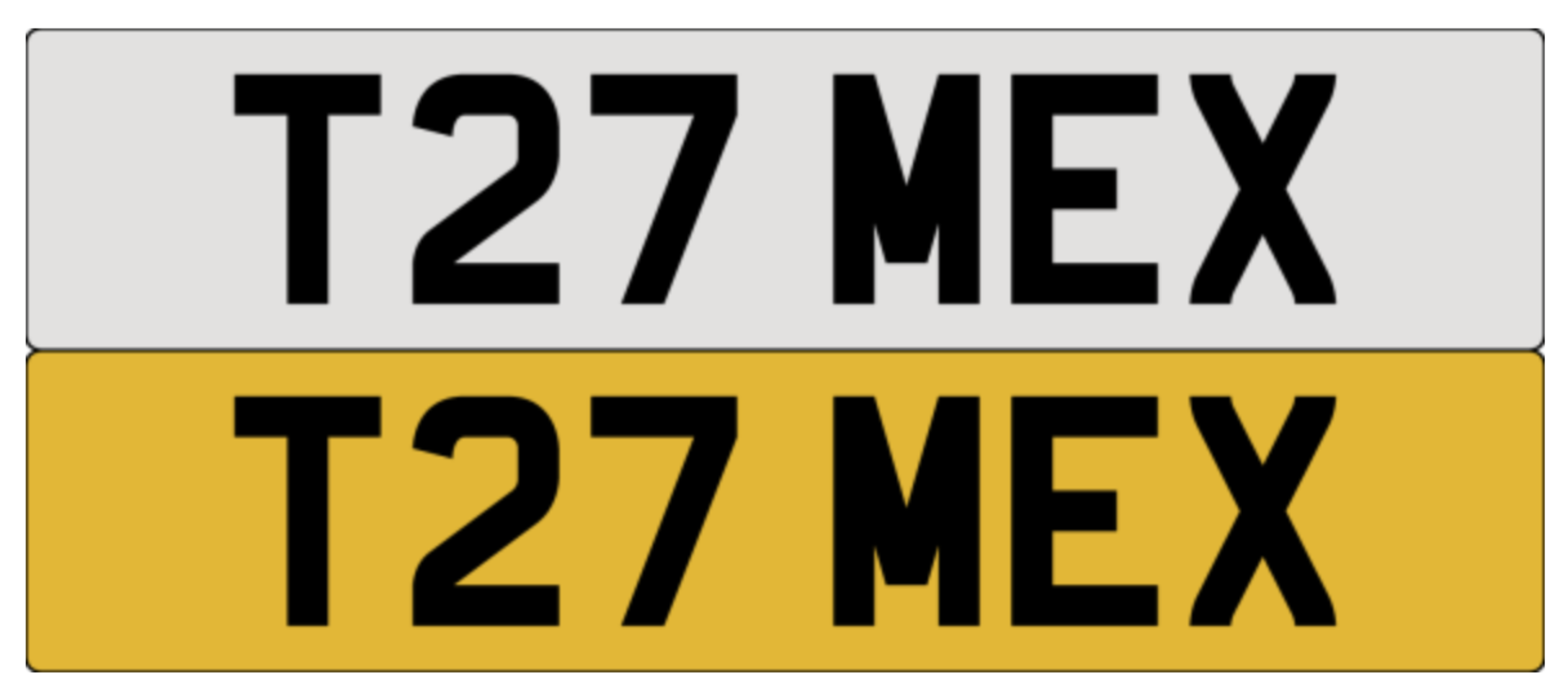 T27 MEX on DVLA retention, ready to transfer