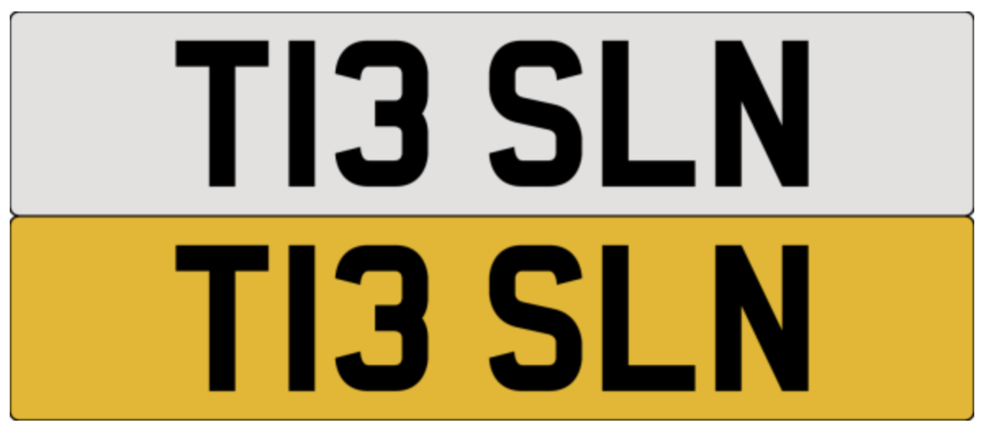 T13 SLN on DVLA retention, ready to transfer