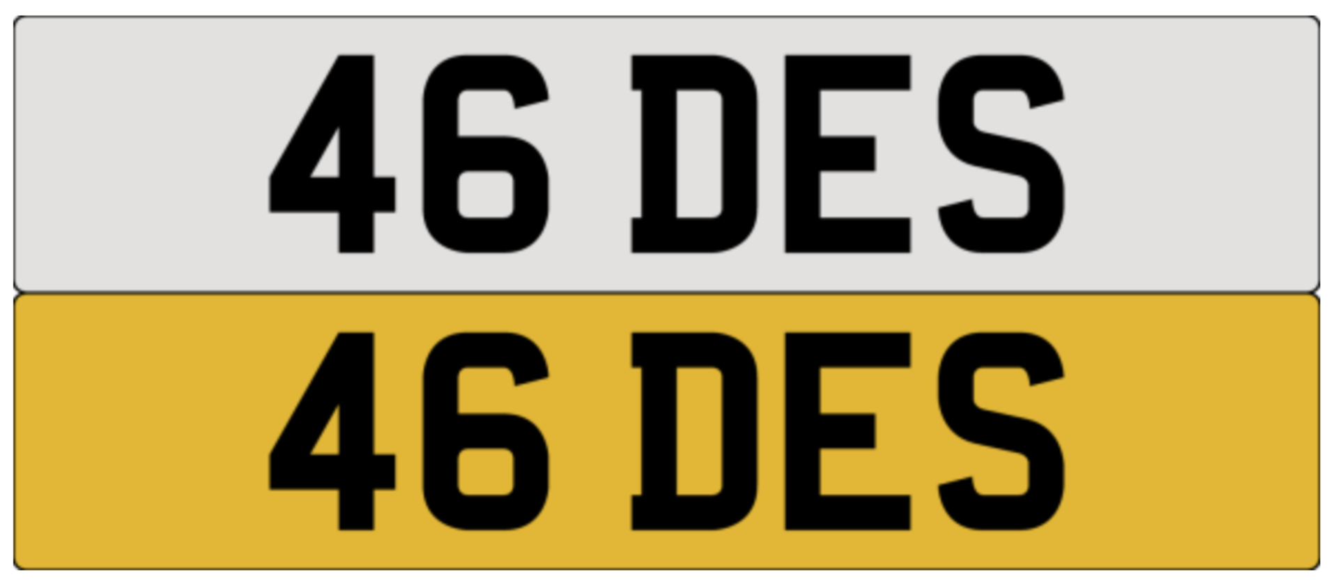 46 DES on DVLA retention, ready to transfer