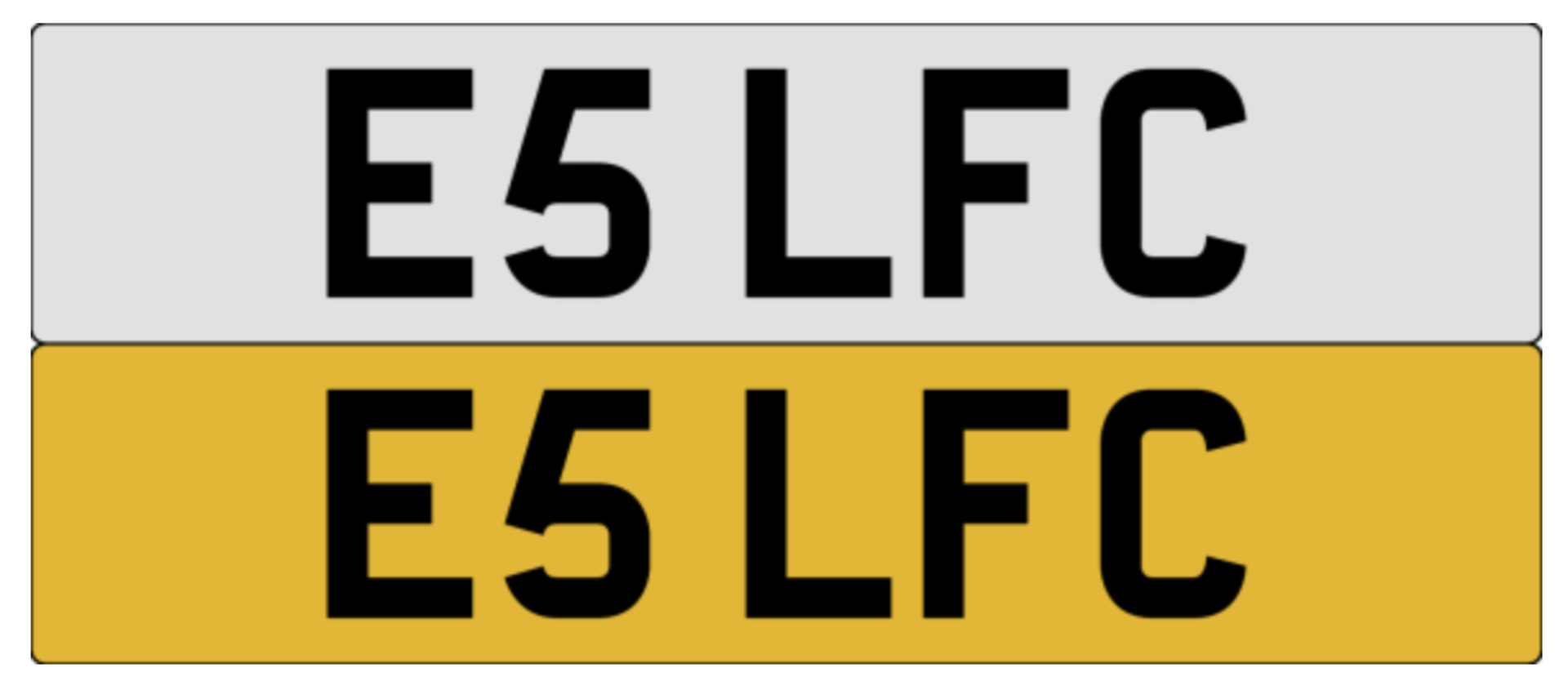 E5 LFC  on DVLA retention, ready to transfer