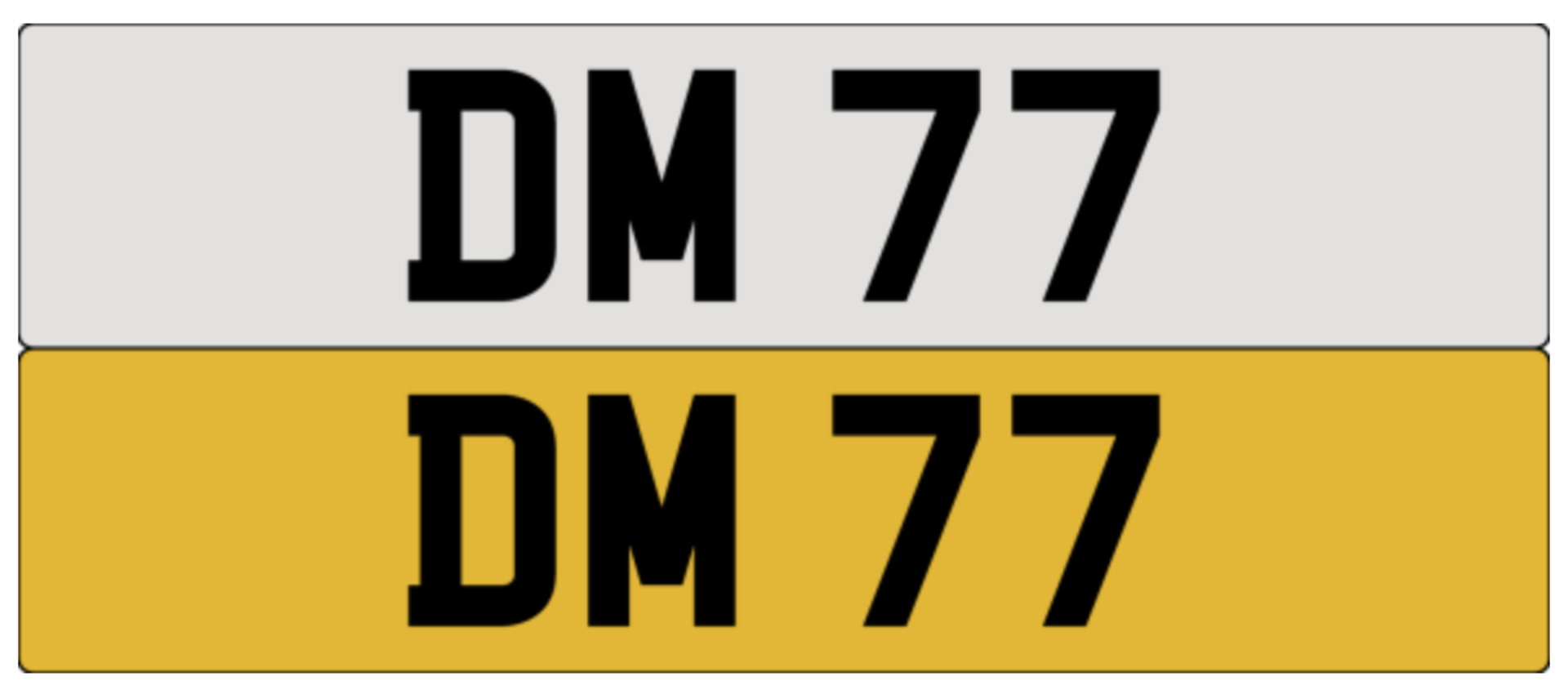 DM 77 on DVLA retention, ready to transfer