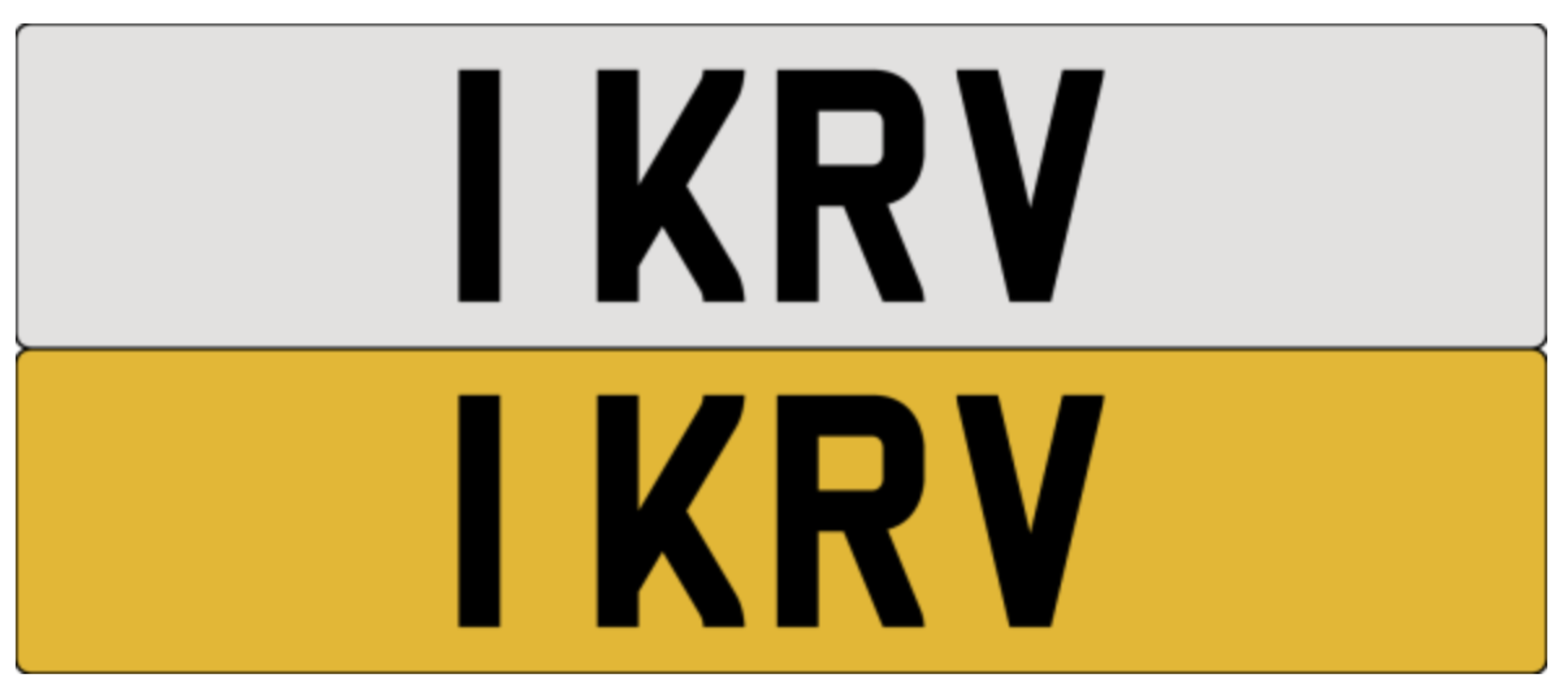 1 KRV on DVLA retention, ready to transfer