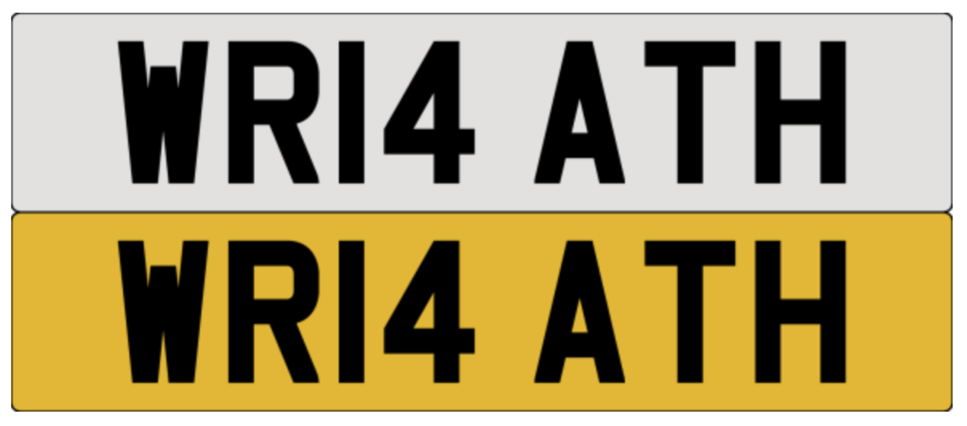 WR14 ATH on DVLA retention, ready to transfer