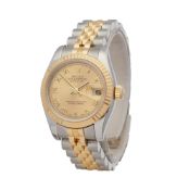 2007 Rolex Datejust 26 Stainless Steel & 18K Yellow Gold - 179173