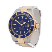 2002 Rolex Submariner Stainless Steel & 18K Yellow Gold - 16613LB