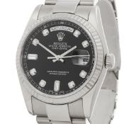 2000 Rolex Day-Date 18K White Gold - 118239