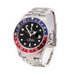 2004 Rolex GMT-Master II Pepsi Stainless Steel - 16710