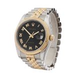 2005 Rolex Datejust 36 Stainless Steel & 18K Yellow Gold - 116233