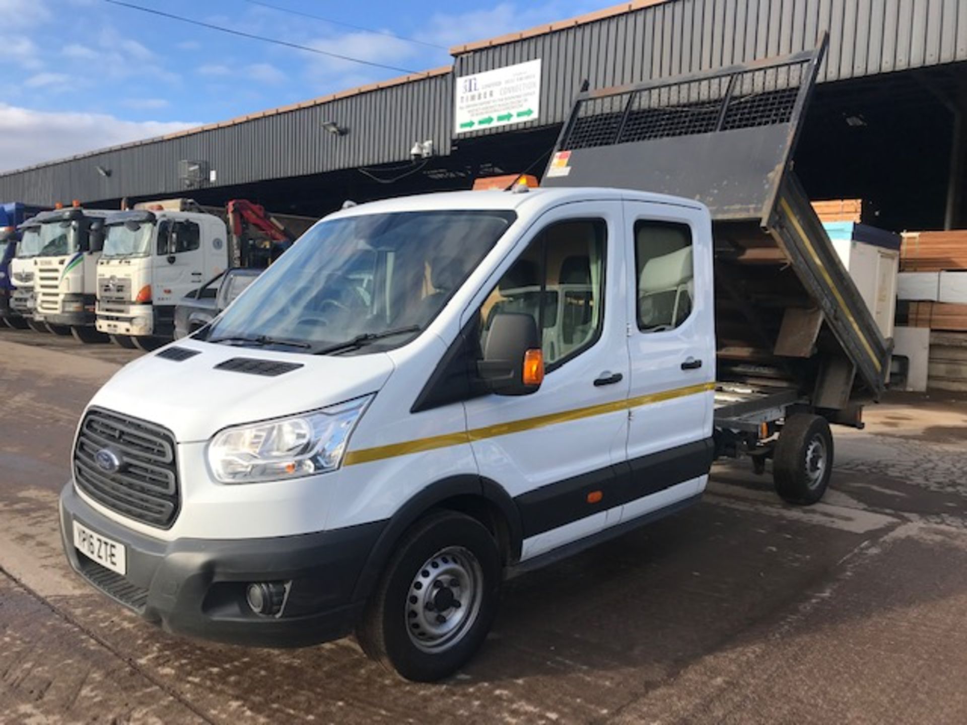 2016 Ford Transit 350 Double cab Tipper - Image 4 of 11