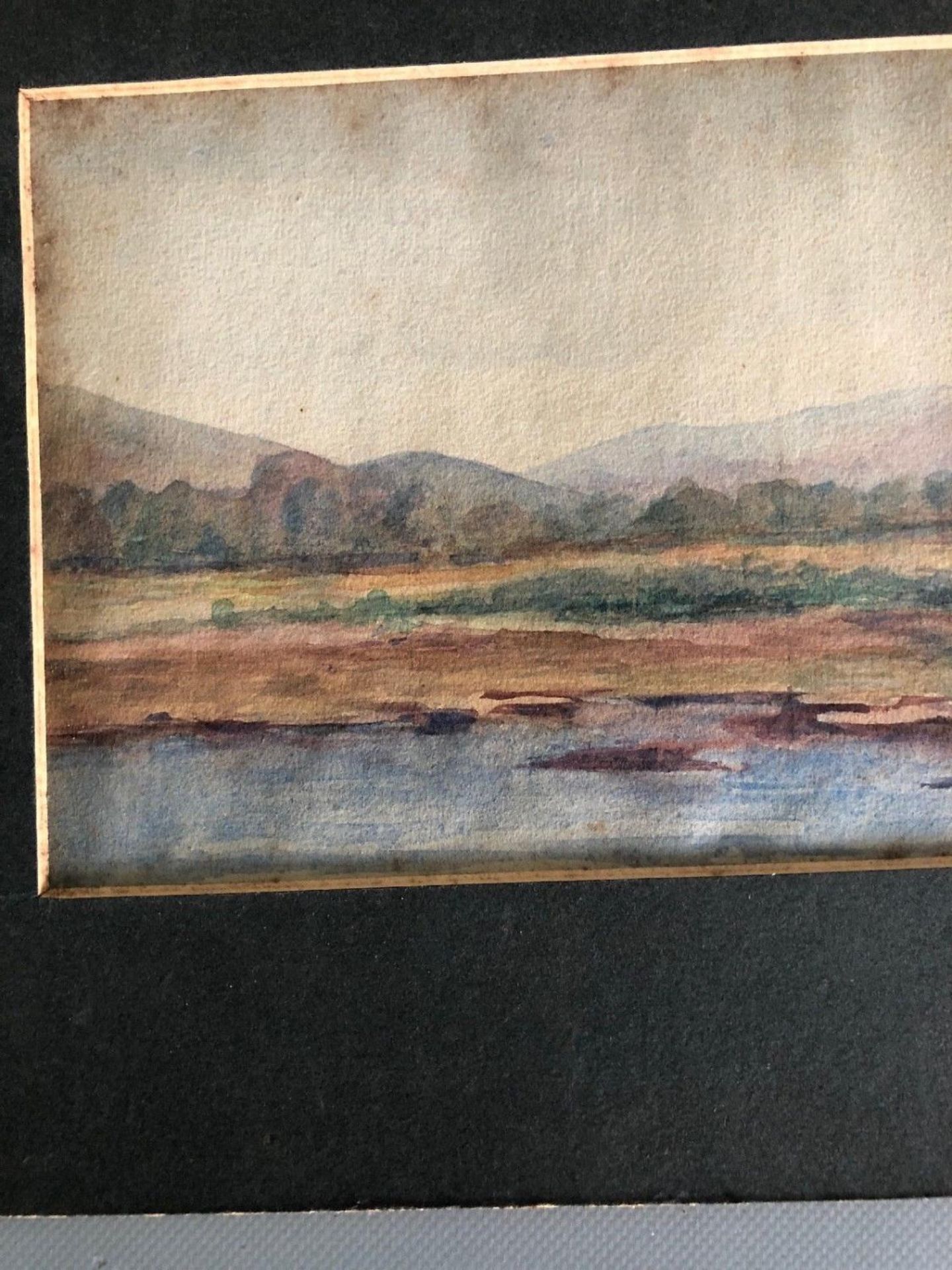 Antique Original Watercolour SOLOMON ABRAHAM Landscape - Image 2 of 4