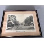 Framed Photographic Print Bridgend Dunraven Place 1910 Edwardian Francis Frith