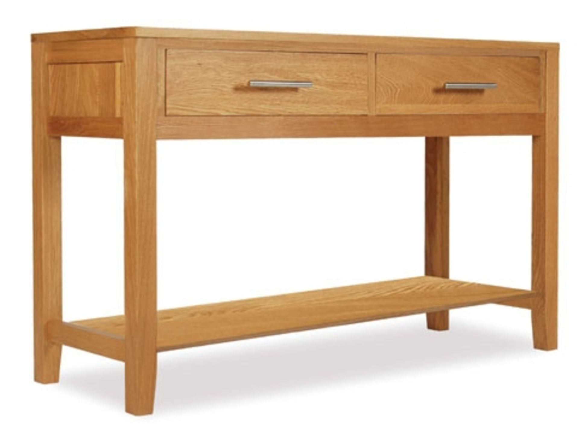 1x Hereford Oak Hall Console Table