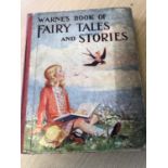 Warne's Book of Fairy Tales and Stories 1930s Many Colour Plates & Illustrations
