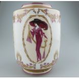 Rare Georges de Feure Haviland Limoges French Art Nouveau Porcelain Vase 1900 .C