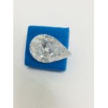 5.08ct Pearshape loose diamond