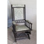Vintage American style rocking chair