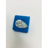 3.28ct Pearshape loose Diamond