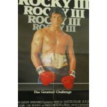 Original used 1983 Cinema poster – Rocky III