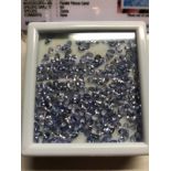 265 Pieces Blue Natural Tanzanites Total Weight 30.93 Carats Oval Mixed Cut