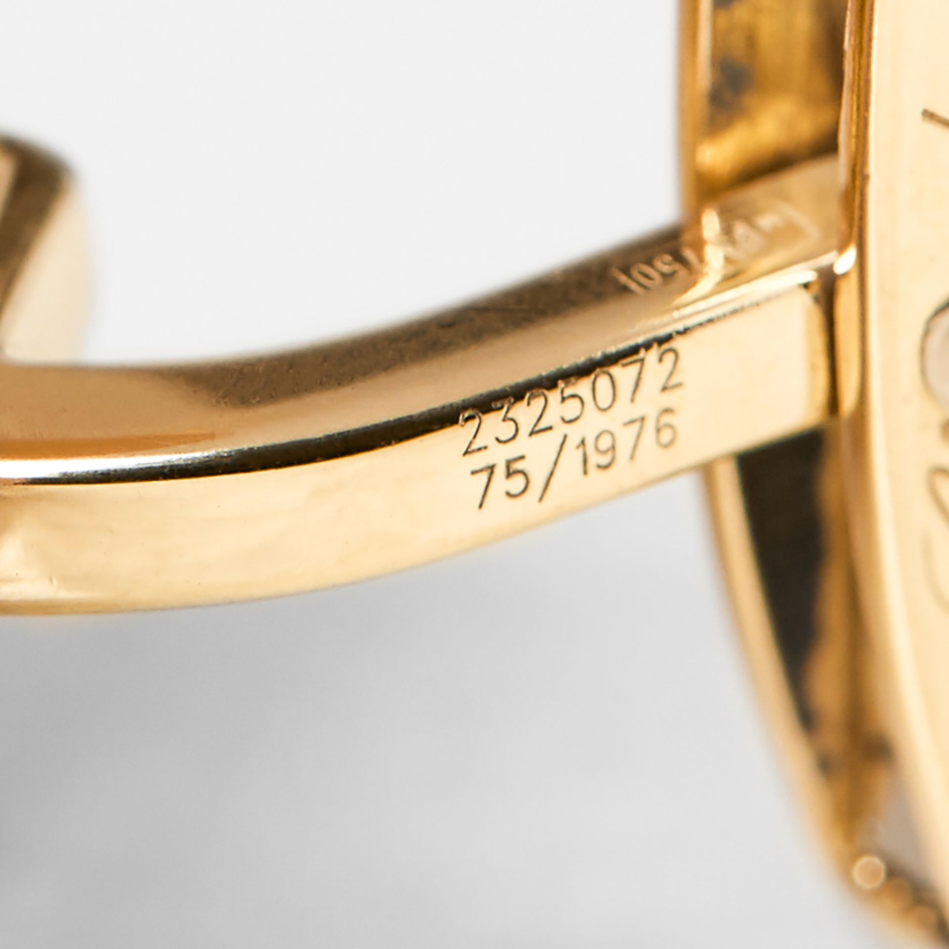 Chopard 18k Yellow Gold Happy Diamonds Cufflinks - Image 3 of 7