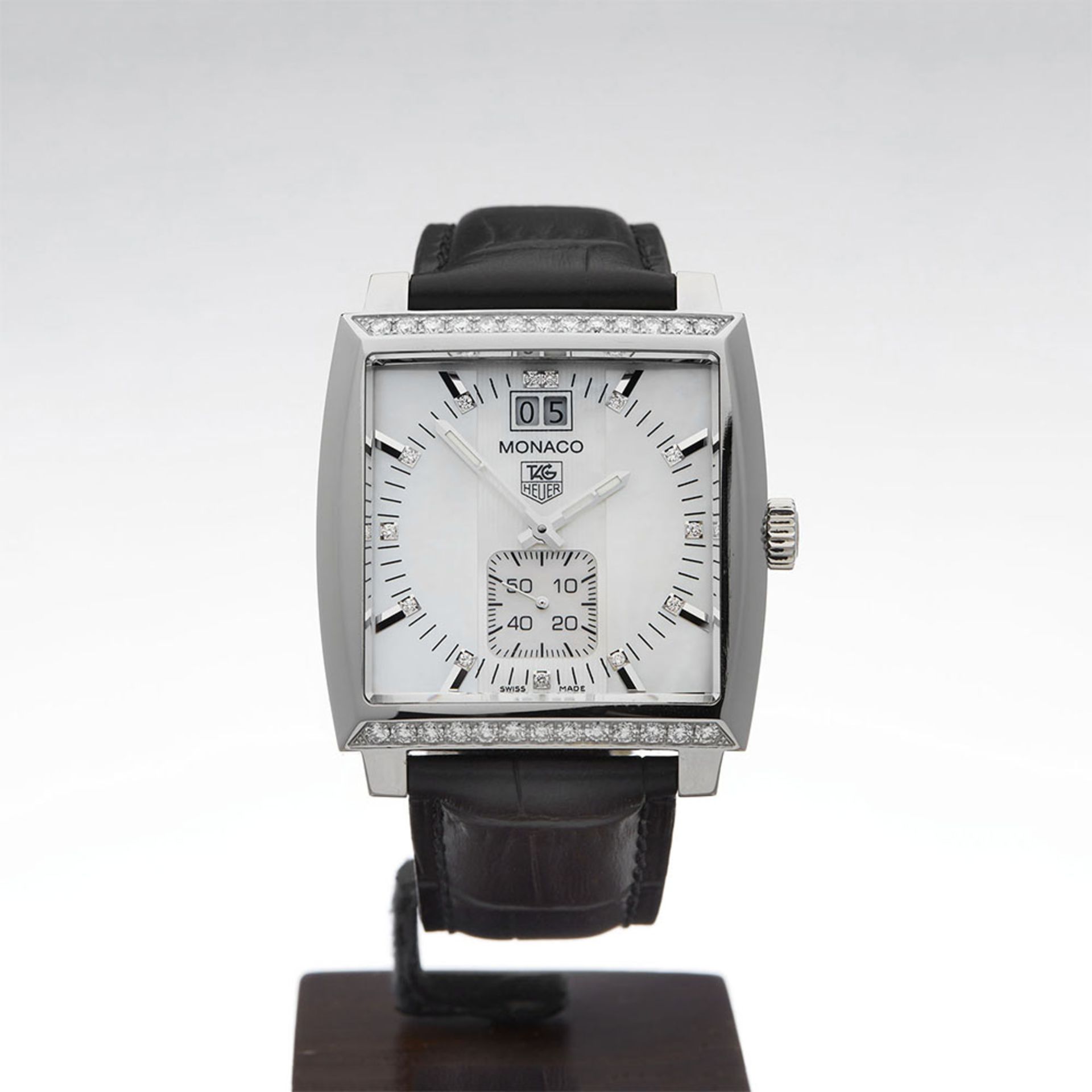 2010 Tag Heuer Monaco 37mm Stainless Steel - WAW1313 - Image 9 of 9