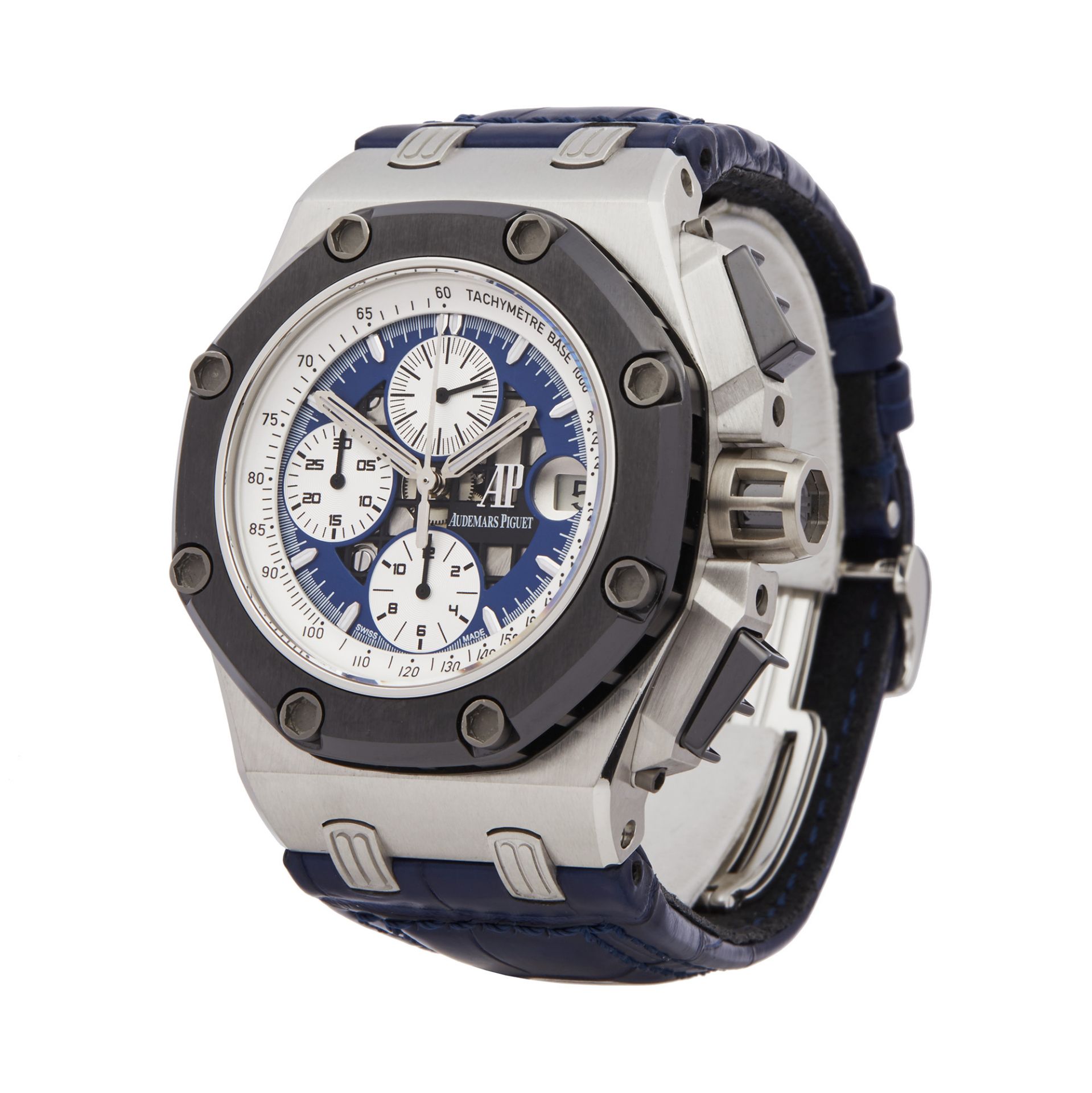 2007 Audemars Piguet Royal Oak Offshore Rubens Barrichello II Platinum - 26078PO.OO.D018CR.01