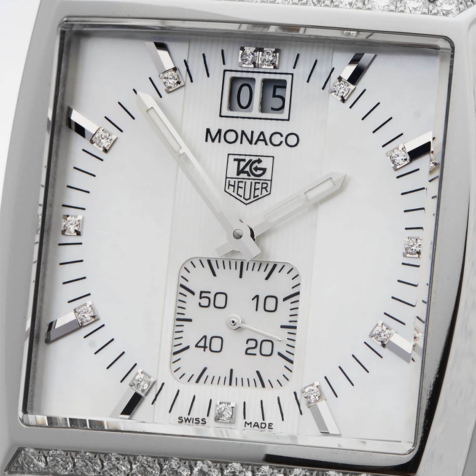 2010 Tag Heuer Monaco 37mm Stainless Steel - WAW1313 - Image 8 of 9