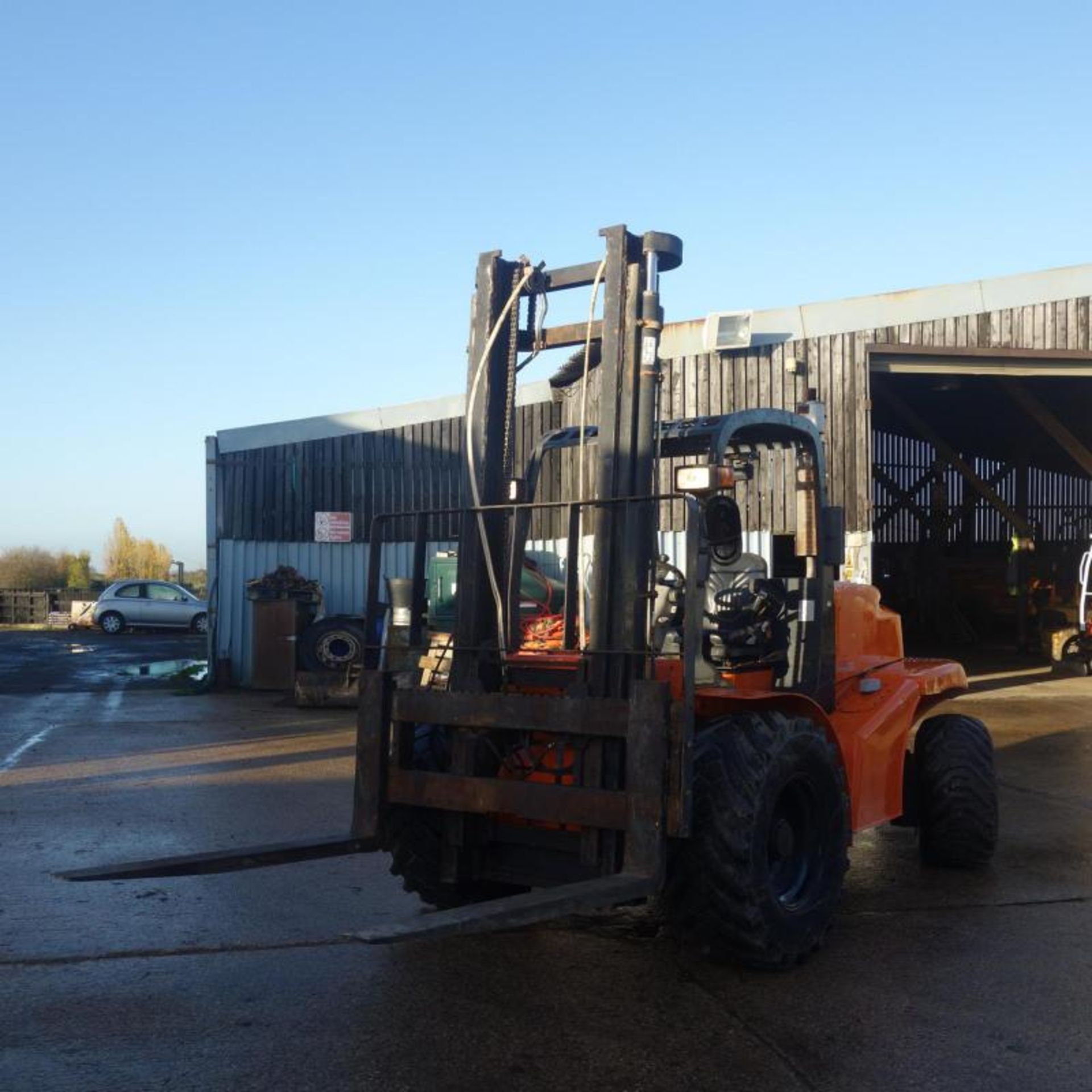 2011 MAST H50DA 4WD 5 Tonne 4x4 Forklift, Two Stage Mask - Image 7 of 11