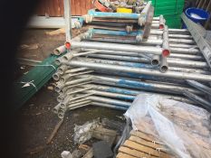 Quantity of Aluminium Scaffolding - No VAT on hammer