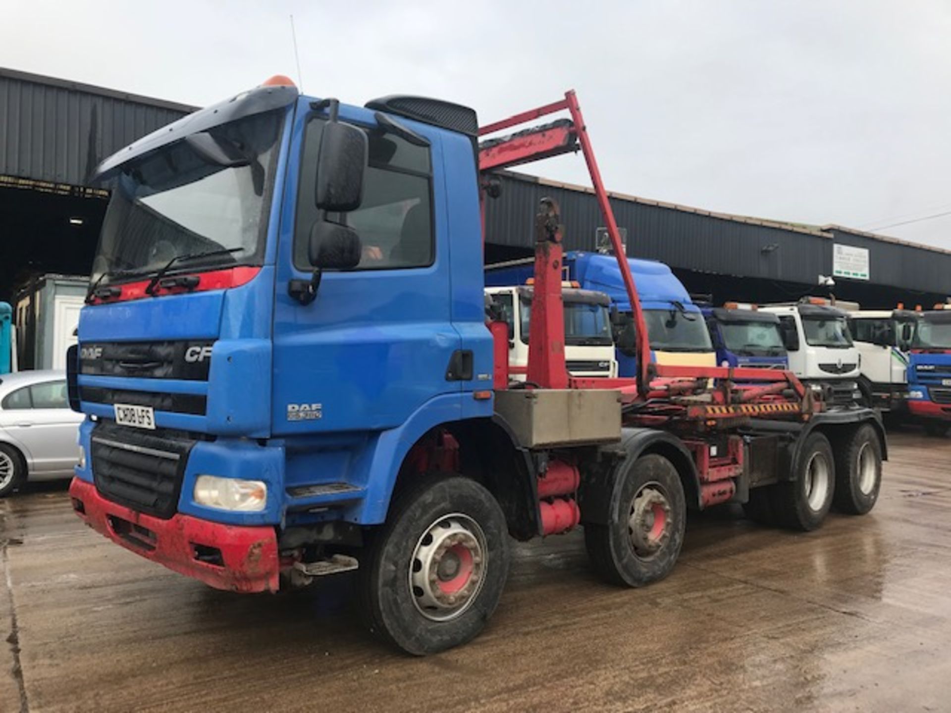 2008 DAF CF 85-360 8x4 Hook Loader - Image 2 of 7