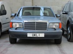 1991 Mercedes 300 SE SWB - comes with registration UKL 1