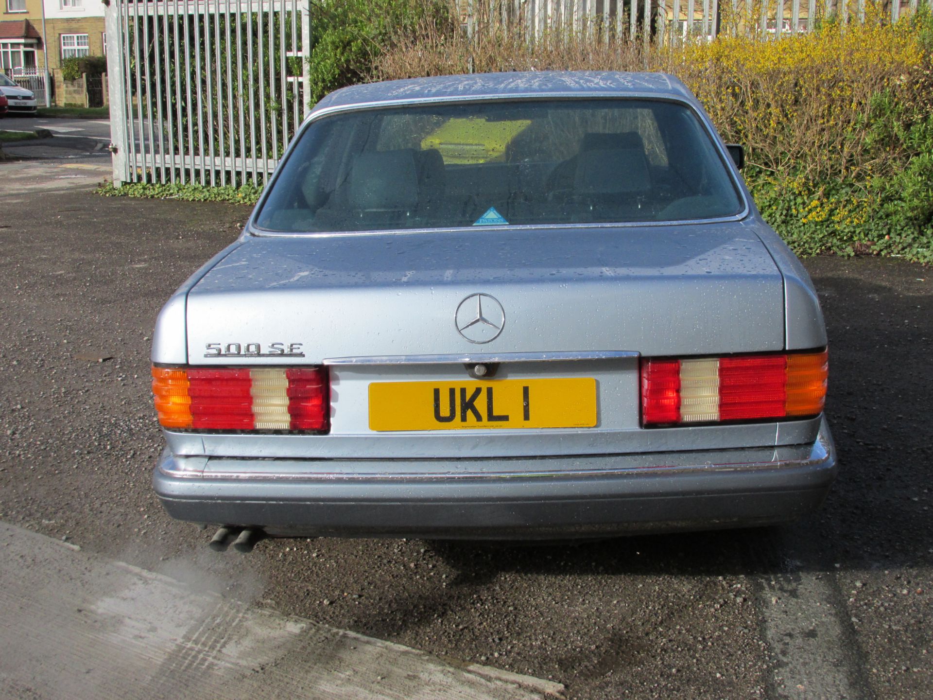 1991 Mercedes 300 SE SWB - comes with registration UKL 1 - Image 5 of 11