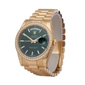 2017 Rolex Day-Date 18K Yellow Gold - 118348