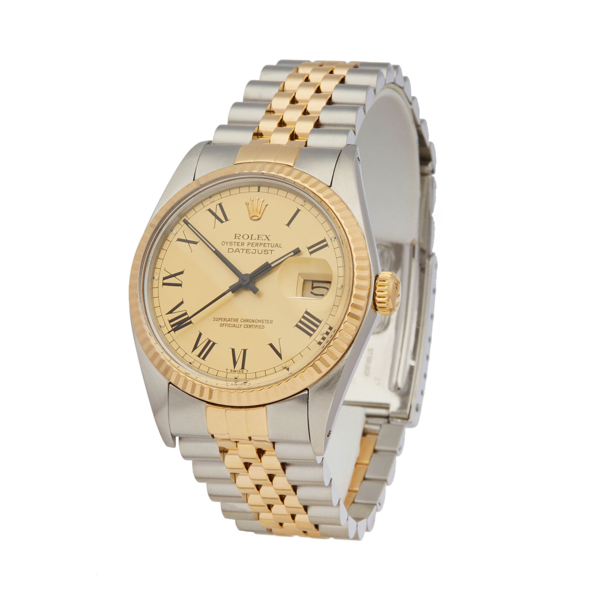 1989 Rolex Datejust Stainless Steel & 18K Yellow Gold - 16013 - Image 5 of 7