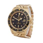 1981 Rolex GMT-Master 18K Yellow Gold - 16758