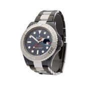 2013 Rolex Yacht-Master Hercules Custom 40mm Dlc Coated Stainless Steel - 116622