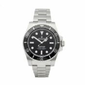 2018 Rolex Submariner Stainless Steel - 114060