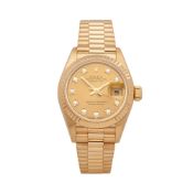 1993 Rolex Datejust 26 18K Yellow Gold - 69178