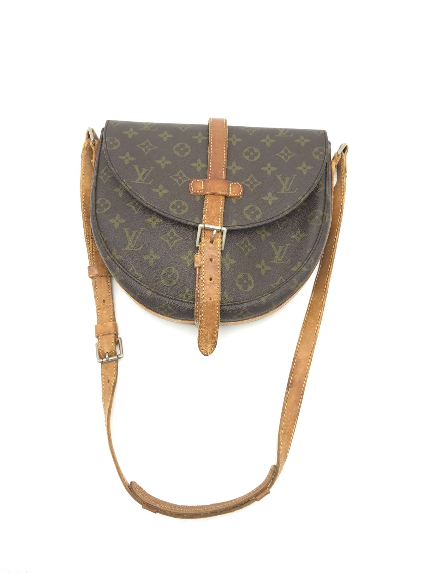 LOUIS VUITTON M51232 Monogram Shanti GM Shoulder Bag PVC/Leather