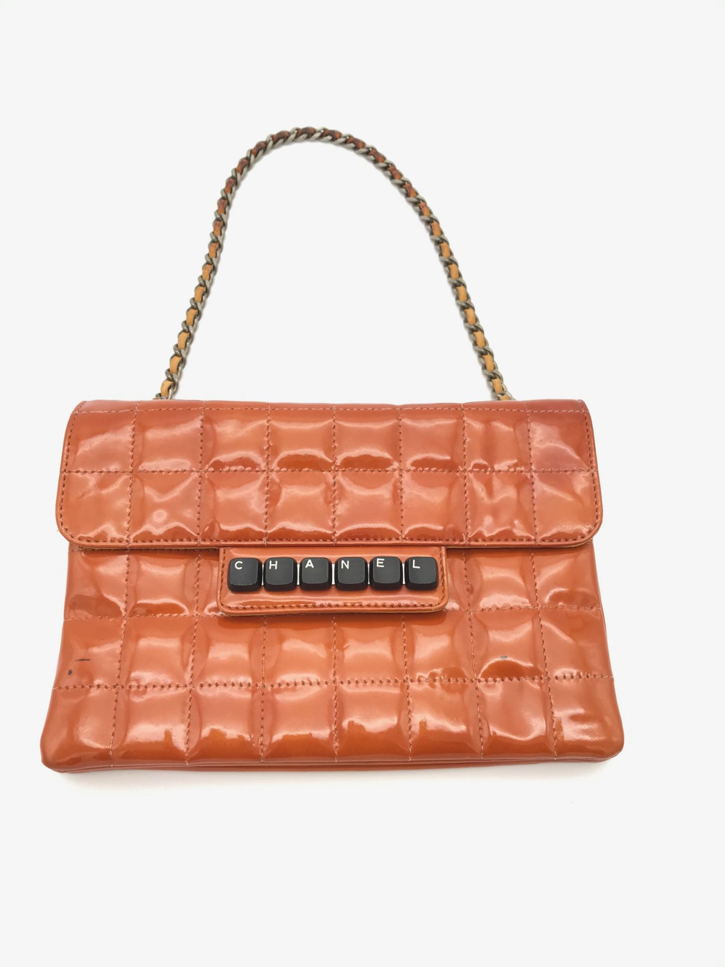 CHANEL Chocolate Bar Digital Chain Strap Shoulder Bag - Image 2 of 13