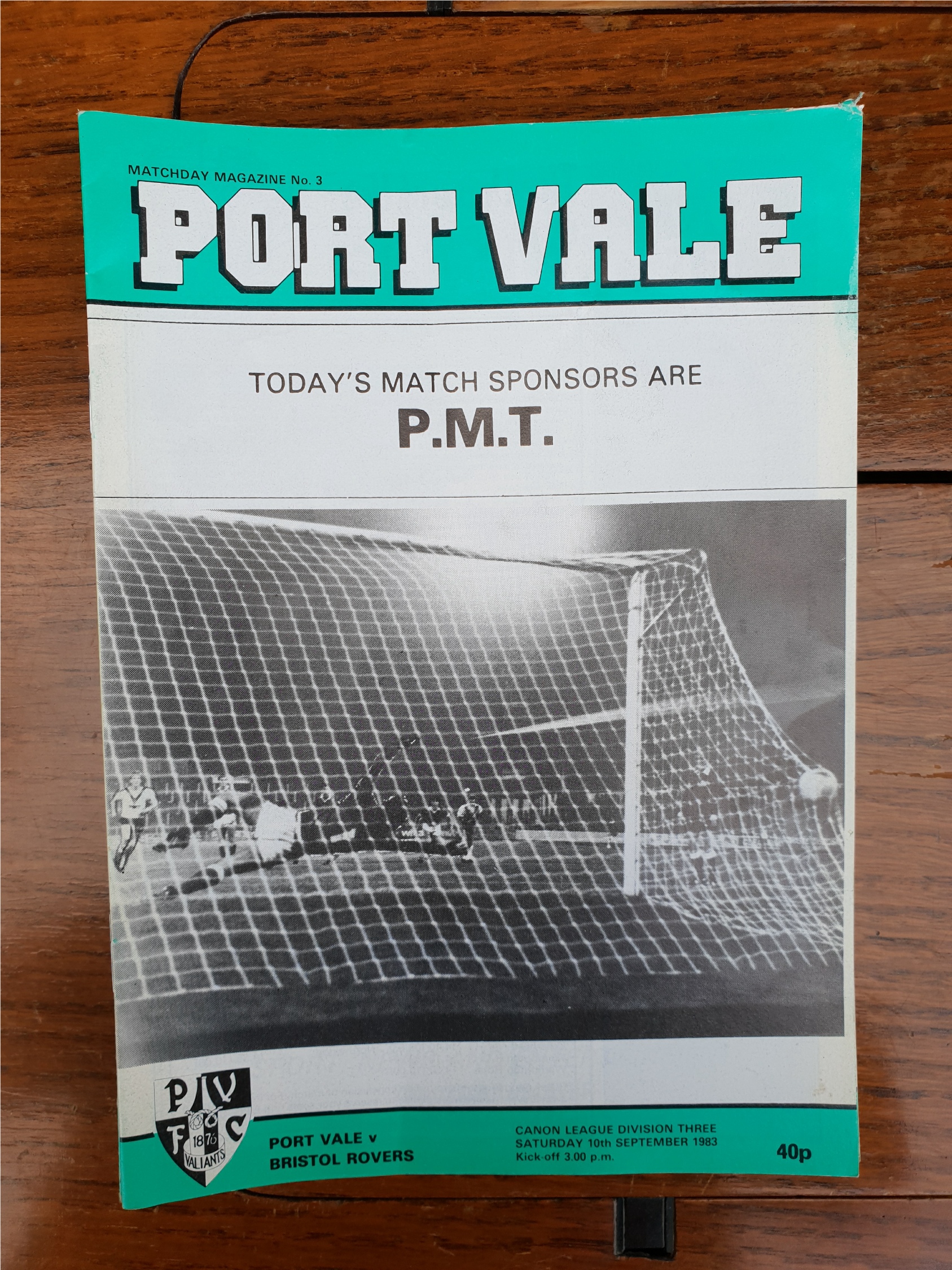 Vintage Parcel of 15 Assorted Port Vale Football Programmes 1980's