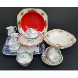 Antique Vintage Parcel of Ceramics Includes Enoch Wedgwood Hammersley China Chelson China & More