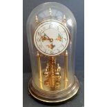 Vintage Retro c1963 Kundo 400 Day Mantel Clock & 1 other