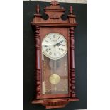 Vintage Retro Wall Clock 31 Day Hour Chime